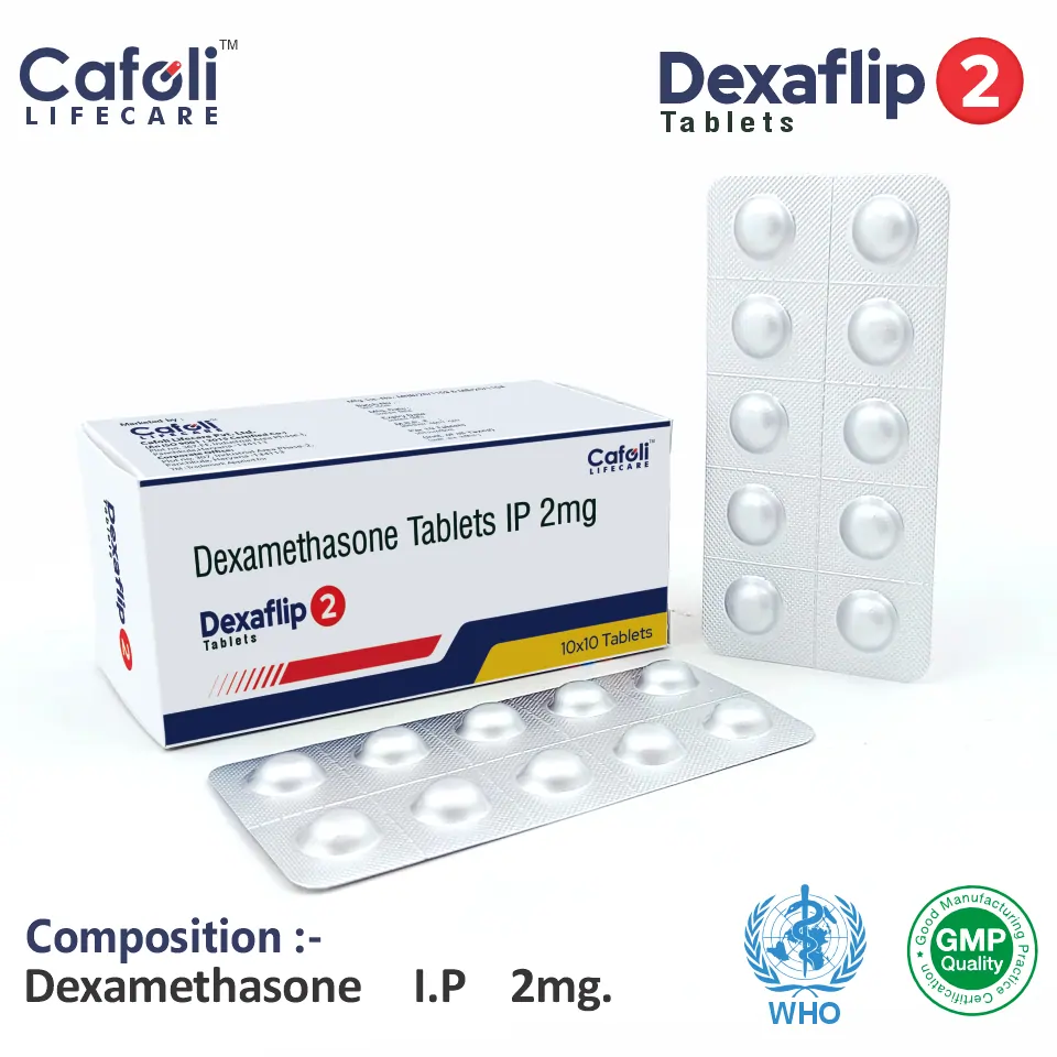 Dexamethasone 2mg Tablet Packaging